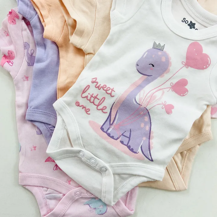Pack%20of%205%20Pcs%20Multicolor%20Half%20Sleeve%20Organic%20Cotton%20Baby%20Romper%20Combo%20From%20Levin%20-%20Image%207