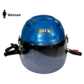 SMS Pelion Half Face Helmet for Women | ABS Strong Body, Soft Foam Interior, Wind-Proof Leather Lining, Ladies V-Cut Design, Visor Supported Motorcycle & Cycling Helmet.