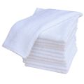 ১২ পিস সাদা তাওয়াল(১১×১১ )ইঞ্চি -12 Pcs White Wash Towel -(11x11) inch. 