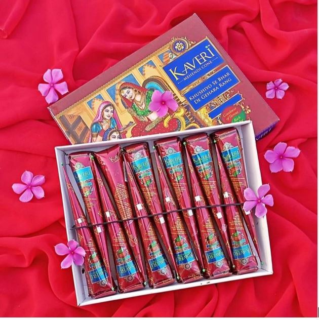 Kaveri Mehedi Cone - 12 Pcs (1Box)