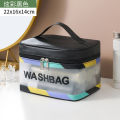 Spot cosmetic bag wholesale ins large capacity waterproof toiletry bag cosmetics storage bag handy.