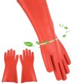 1 Pair Insulated High Voltage Electrical Insulating Work Gloves For Electricians.