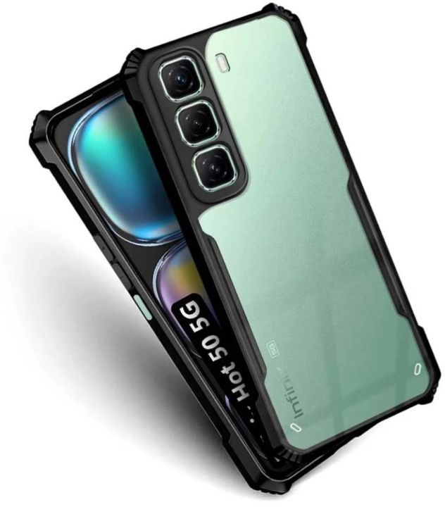 For Infinix Hot 50 5G New Design Shockproof Airbag Protective Mobile Cover Back Cover Phone Case