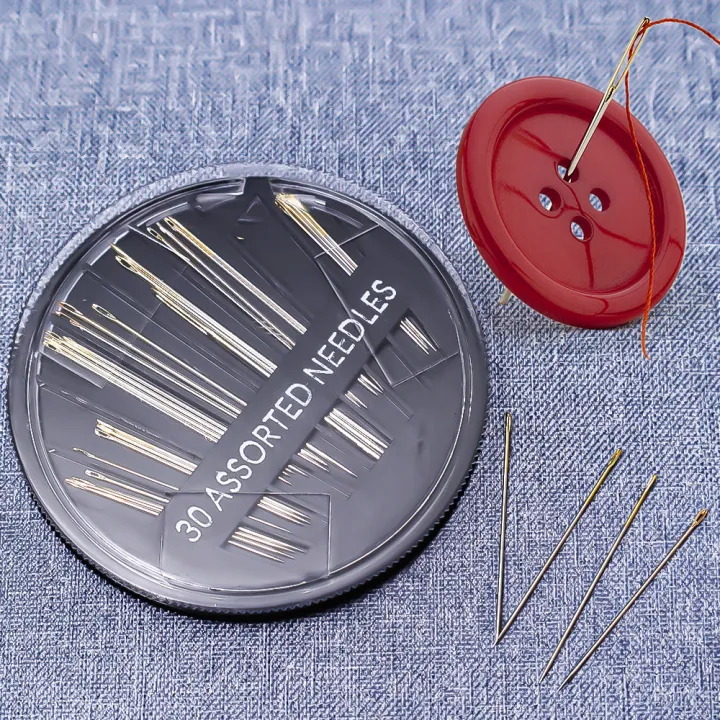 30pcs%20Disc%20Needle%20Case%20Gold%20Tail%20Needles%20Premium%20Boxed%20Hand%20Sewing%20Needles%20Black%20Needle%20Case%20Sewing%20Needles%20-%20Image%202