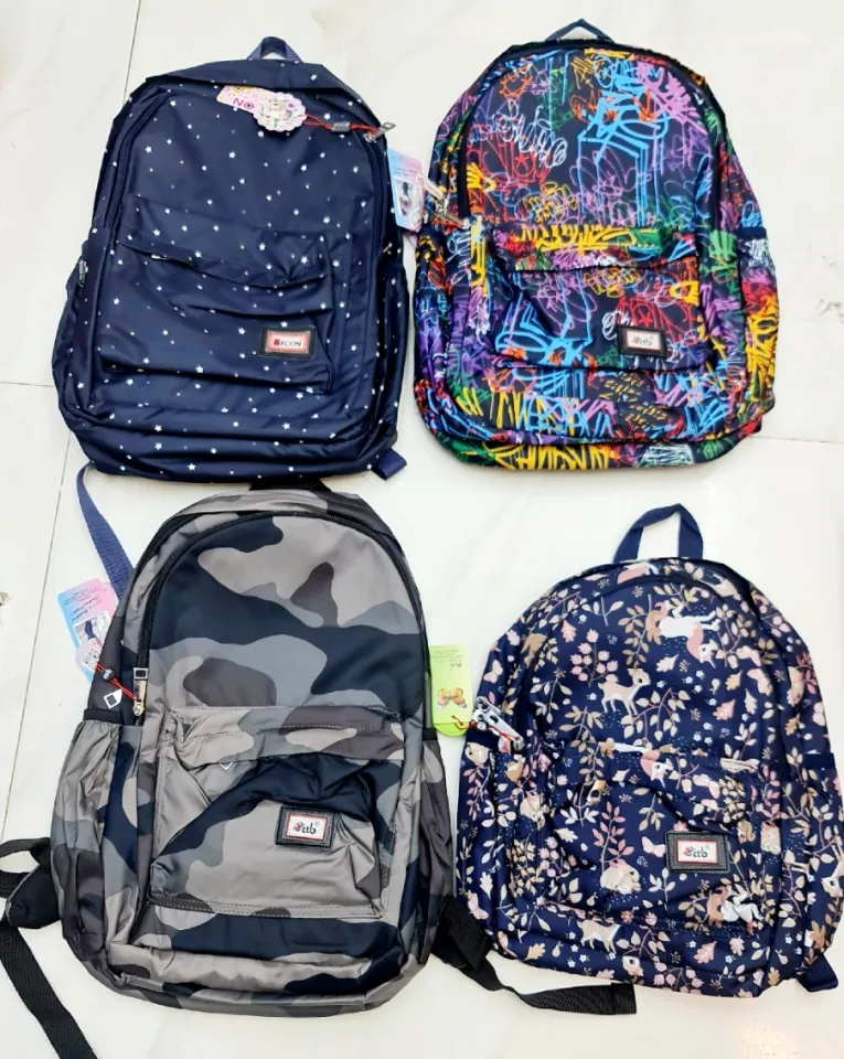 SCHOOL BAG baby For Boys And Girls Canvas Vintage Backpack Rucksack  School/College Shoulder Bag Standard Size Stylish Classic Waterproof ctb