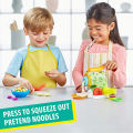 Play-Doh Kitchen Creations Clay Dough Noodles Maker Play Food Set for Kids with 5 Non-Toxic Colors.