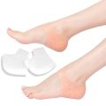 1 Pair Elastic Silicon Moisturizing Foot Skin Care Heel Foot Protection Silicone Rubber Gel Socks Anti Cracking Liner Heel Socks. 