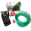 Aquarium Air Pump (Single Output Full Set) - Fish Tank Single Nozzle Oxygen Air Pump with Air Bubbling Stone Accessories (5 Feet Pipe, Air Bubble Stones, Air flow Controller). 