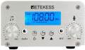 Retekess TR502 15W FM Transmitter Long Range Broadcast Stereo Station 8 Level RF Power Adjustable Support AUX Input USB, PLL broadcast radio with 87MHz-108MHz-100khz for Church, temple, School, Factory, Drive-in Cinema.