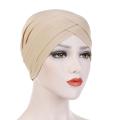 Women Hijab Turban Hat Cap Bandana Cross Headwrap Headband Headscarf. 