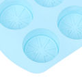 Fruit Shaped Silicone Mold 6 Holes Lemon Shaped Silicone Mold DIY Soap Mold Fondant Chocolate Mould Cake Pudding Baking Mold Luolong.