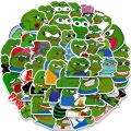 10/50Pcs Sad Frog PEPE Funny Graffiti Stickers For Phone Skateboard Helmet Gift Bicycle Notebook Car DIY Sticker Kids Toy. 