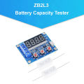 ZB2L3 Battery Tester LED Digital Display 18650 Lithium Battery Power Supply Test Resistance Lead-acid Capacity Discharge Meter. 