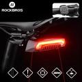 ROCKBROS Bike Tail Light USB Rechargeable Wireless Waterproof MTB Safety Intelligent Remote Control Turn Sign Bicycle Light Lamp.
