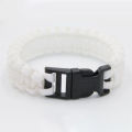 Parachute Cord Survival Bracelet with Emergency Hiking Paracord Bracelet Buckle Kit Rope Wristband. 