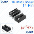 IC Base DIP Integrated Circuit Socket 6 8 14 16 18 20 24 28 32 40 Pin Connector.