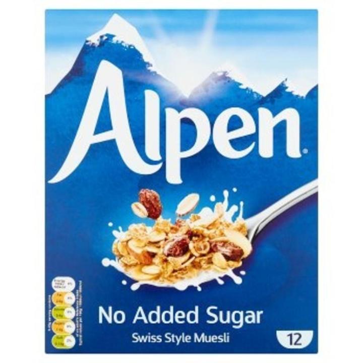 Alpen No Ad Sugar Swiss Style Musseli -560 G.