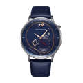 Men's Ultra thin Calendar Quartz Couple Belt Waterproof Women's Watch. 