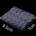 24 pcs Nail Glue Stickers 2 Sheets. 