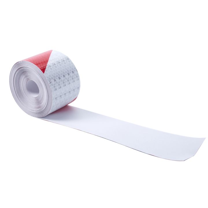 Practical%20Product%2010m%20x%205cm%20Safety%20Warning%20Tape%20Reflective%20Tape%20Self%20adhesive%20Tape%20Reflective%20Strip%20Traffic%20Reflective%20Stickers%20Color:%20red%20+%20white%20-%20Image%202