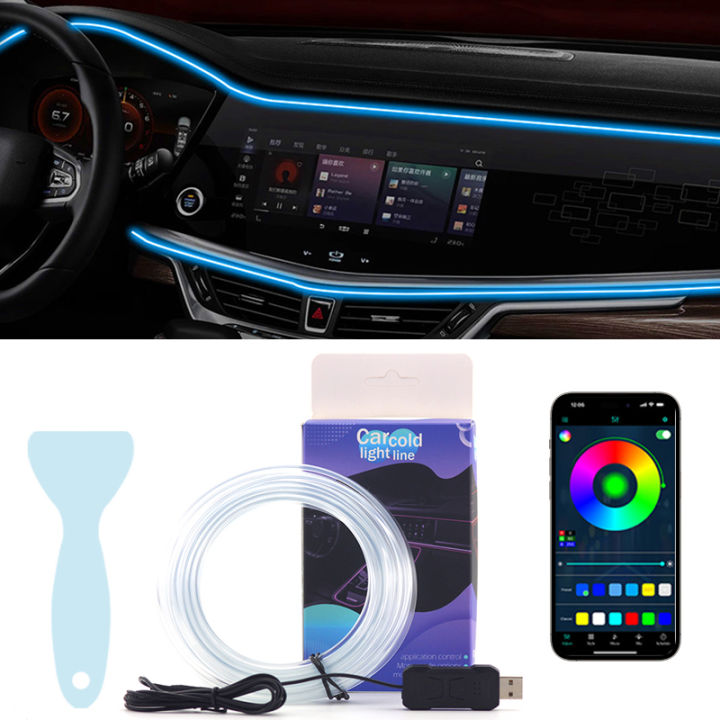 Neon%20Car%20Led%20Strip%20Rgb%20Usb%20Ambient%20Led%20Lighting%20Kit%20With%20Fiber%20Optic%20For%20Car%20Interior%20Decoration%20Center%20Console%20Dashboard%20-%20Image%204