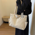 ew nhe ersatile tote bag for women with large capty for commuting, single shoulder bag, Japanese college style handbag. 