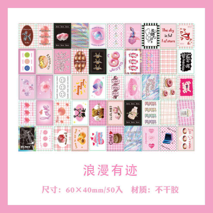 Yuezhen%20Yan%20Xuan%20Mini%20Adhesive%20Sticker%20Book%20for%20Children's%20Cartoon%20Stickers%20Creative%20Handbooks%20Material%20Paper%2050%20sheets%20-%20Image%206