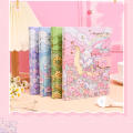 Rabbit Notebook Color Illustrated Page Hand Book Magnetic Buckle Student Journals Cute Notebook Office Accessories Kawaii.