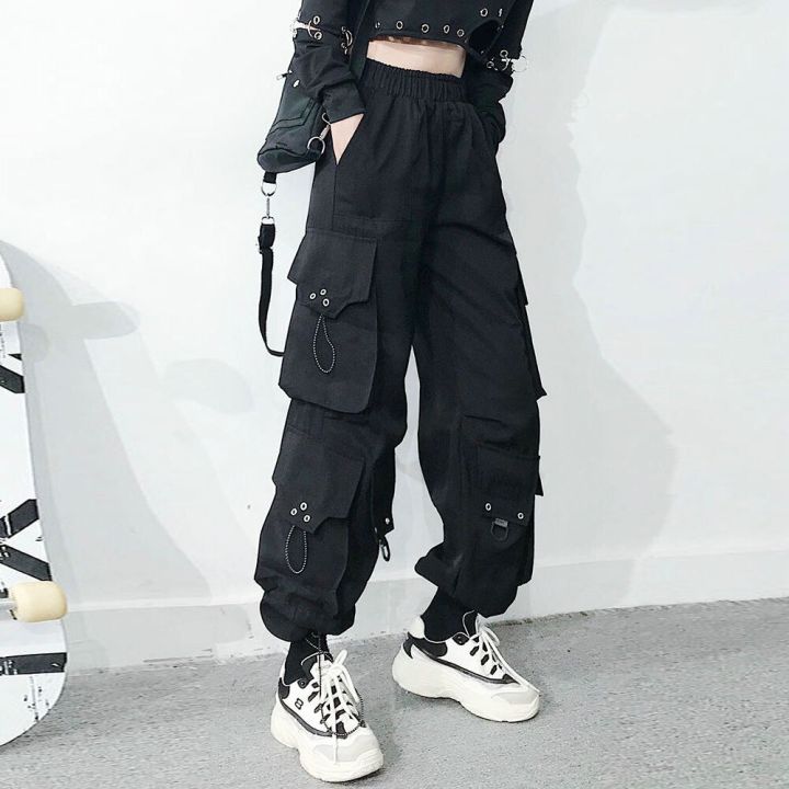 Women%20Pants%20Jogges%202023%20Black%20High%20Waist%20Korean%20Female%20Loose%20Casual%20Detachable%20Straight%20Leg%20Streetwear%20Cargo%20Long%20Pants%20Woman%20-%20Image%202