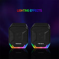 FANTECH SONAR GS202 RGB LED Speaker 3.5MM PLUG and USB PLUG Gaming Speaker for Game Player Portable Speaker for PC Laptop. 