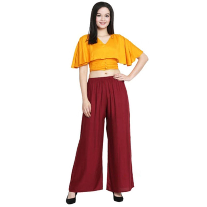 Women Palazzo Pants Summer Special Casual Wear Plazo