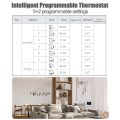 Tuya Smart WiFi Wall Thermostat Programmable Remote Control NTC Sensor LCD Display Touch Button Electric Heating Warm Floor Underfloor Digital Thermoregulator Temperature Controller for Home Room-01.