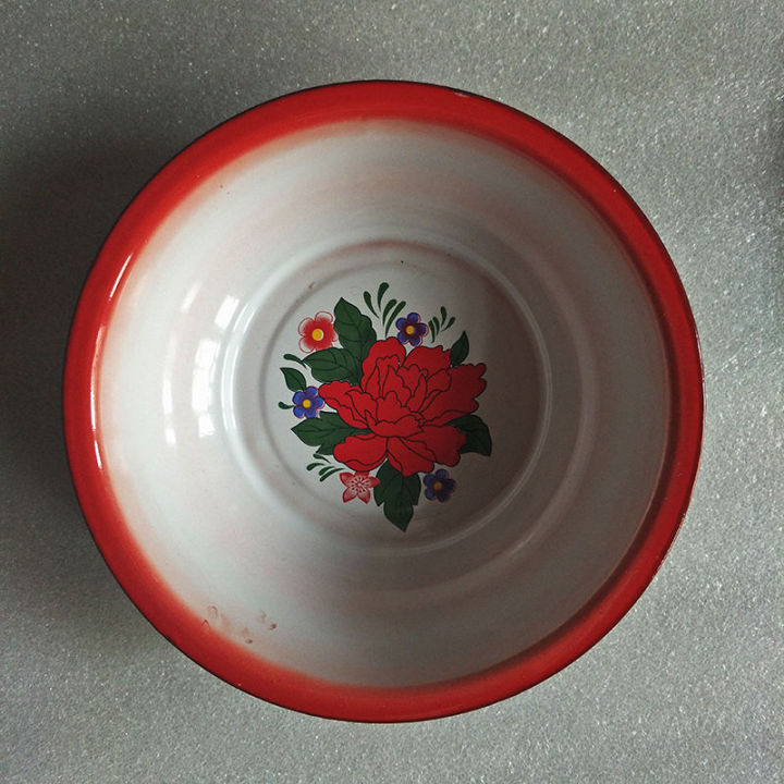 Thickened%20Old-Fashioned%20Enamel%20Basin%20Iron%20Washbasin%20Washing%20Basin%20Traditional%20Foreign%20Porcelain%20Pot%20Dough%20Basin%20Wedding%20Wedding%20Basin%20Wash%20Ass%20-%20Image%204