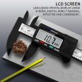 Stainless steel metal shell digital caliper 0-150mm measuring tool color display Lcd Digital Electronic Carbon-0-150mm.