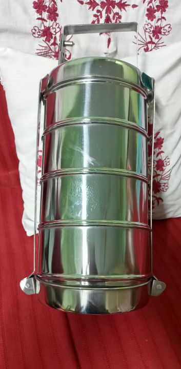 Stainless%20Steel%20Tiffin%20Carrier-%204%20Bowl/%20Bati%20Set%20Stackable%20-%20Image%206