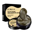 Ilisya 60pcs-Gold Collagen Eye Mask Seaweed Green Algae Eye Patches for Dark Circle Hydrating Eye Pad Anti-Wrinkles Nourishing. 