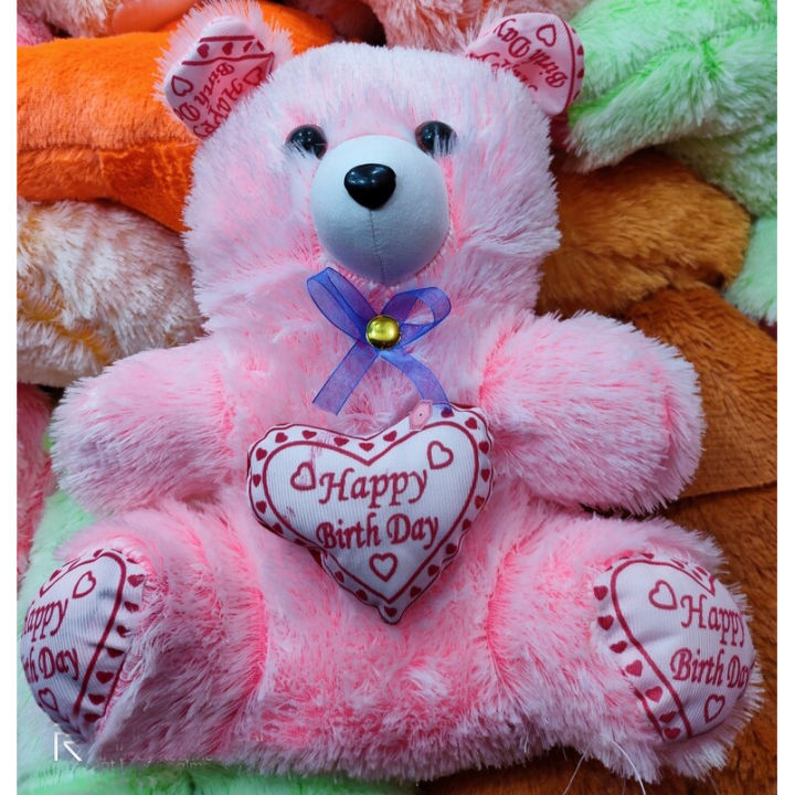 1%20Feet%20Woolen%20Teddy%20Bear%20Soft%20Doll-Happy%20Birthday%20To%20You%20-%20Toy%20-%20Image%202