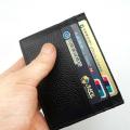 Genuine Leather Credit and Visiting Card Holder - Wallet For Men. 