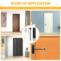 Automatic Door Closer Adjustable Heavy Duty Spring Door Black.