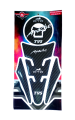 Motorcycle fuel tank pad sticker for apache RTR  -black. 