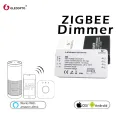 GLEDOPTO ZIGBEE Smart Dimmer Strip Controller DC12/24V Led Controller Zll Standard Led App Voice Control Work With Echo Wide Applications. 