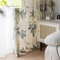 Nordic Style Curtains for Living Room Bedroom Blackout Curtain Custom Modern Minimalist Drapes Fabric Printing. 
