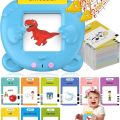 Panda Shape New Children's Early Education Learning Card Machine With Vietnamese English Cantonese Spanish Indonesian Arabic SnowWhite.