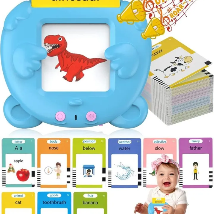 Panda%20Shape%20New%20Children's%20Early%20Education%20Learning%20Card%20Machine%20With%20Vietnamese%20English%20Cantonese%20Spanish%20Indonesian%20Arabic%20SnowWhite%20-%20Image%203