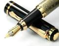 Baoer Golden Chinese Horse M Nib Fountain Pen Superior Gift Best Quality.