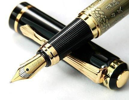 Baoer%20Golden%20Chinese%20Horse%20M%20Nib%20Fountain%20Pen%20Superior%20Gift%20Best%20Quality%20-%20Image%202