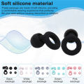 5Pair Loop Quiet Ear Plugs for Noise Reduction for Sleeping Silicone Ear Plugs for Swimming Motorbike Noise Ear Plugs. 