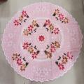 Rose pital round dining table cover (40/40 inch). 