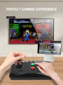 Data Frog Game Arcade Keyboard Wireless Controller for Street Fighter Retro Video Game Consoles Compatible with PC/Android/IOS. 
