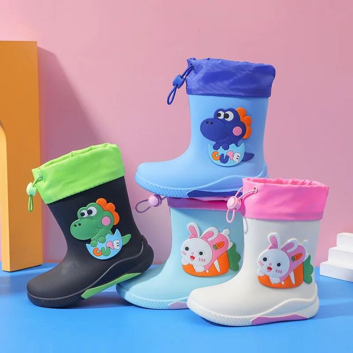 Children%20Rain%20Boots%20Baby%20Cute%20Cartoon%20Water%20Shoes%20Girls%20Boys%20Waterproof%20Non-Slip%20Water%20Boots%20Kids%20PVC%20Soft%20Rubber%20Shoes%20%EB%A0%88%EC%9D%B8%EB%B6%80%EC%B8%A0%20-%20Image%202